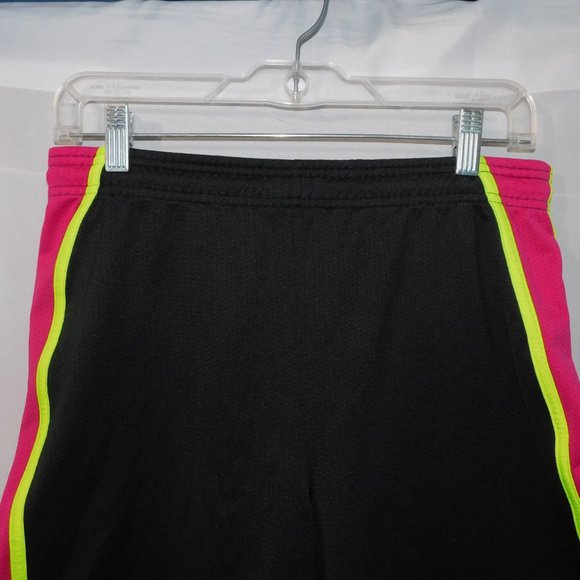 UNDER ARMOUR UA PERFORMANCE Mens S LOOSE FIT HEATGEAR SHORTS PINK Black yellow - Picture 4 of 7